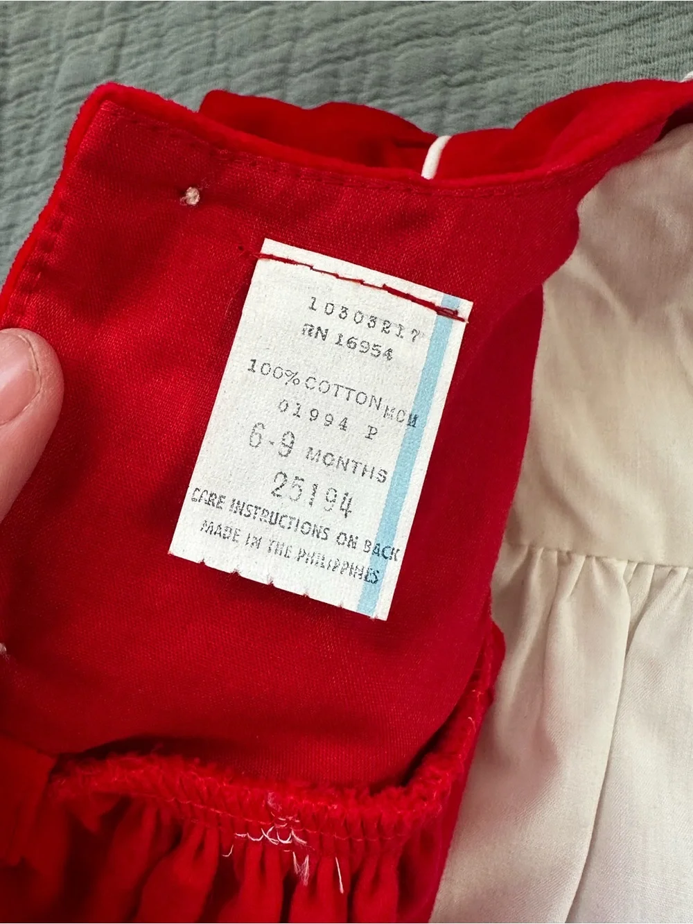 N/A vintage red